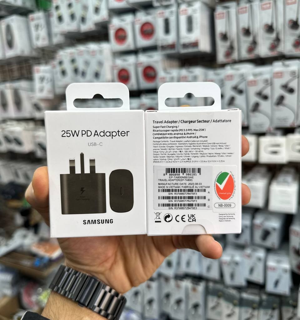 شارژر 25 وات سامسونگ ویتنام با ضمانت