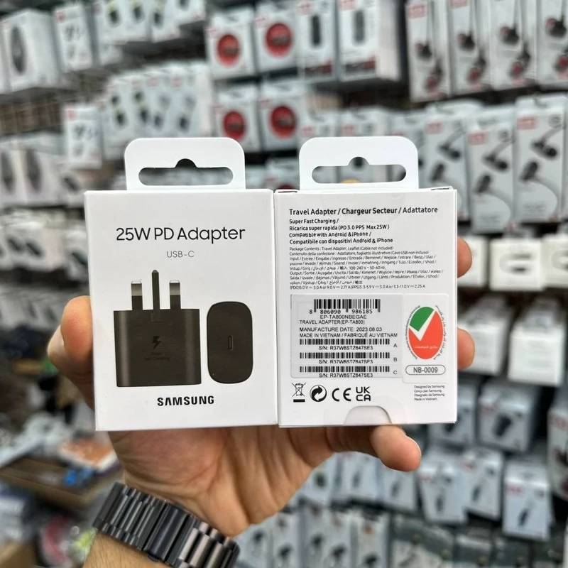 کلگی شارژر 25وات سامسونگ ویتنام با ضمانت